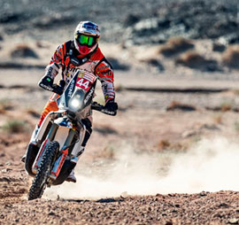 Dakar 2020: Mani Gyenes intră în bucla de pe Drumul Mătăsii ca lider la Malle Moto – Original