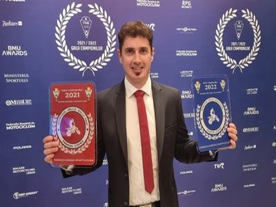 Emanuel Gyenes – sportivul anilor 2021 și 2022 la Gala FRM