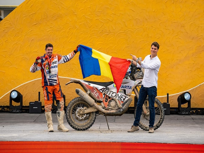 Mani Gyenes – finish fantastic în Dakar 2023